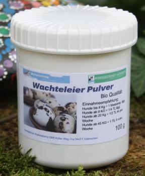 Wachteleier Pulver  Bioqualität